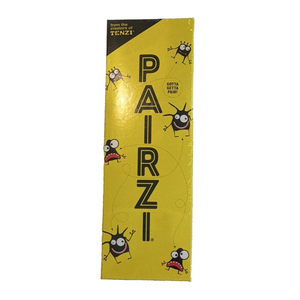 Carma Games PAIRZI! Complete Speed Card Game 2-6 Players Ages 6-96+